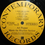 Art Pepper / Art Pepper Meets The Rhythm Section (LP)