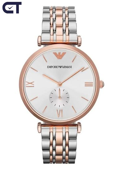 Emporio Armani AR1677 Classic мужские наручные часы — классический дизайн в оттенке розового золота