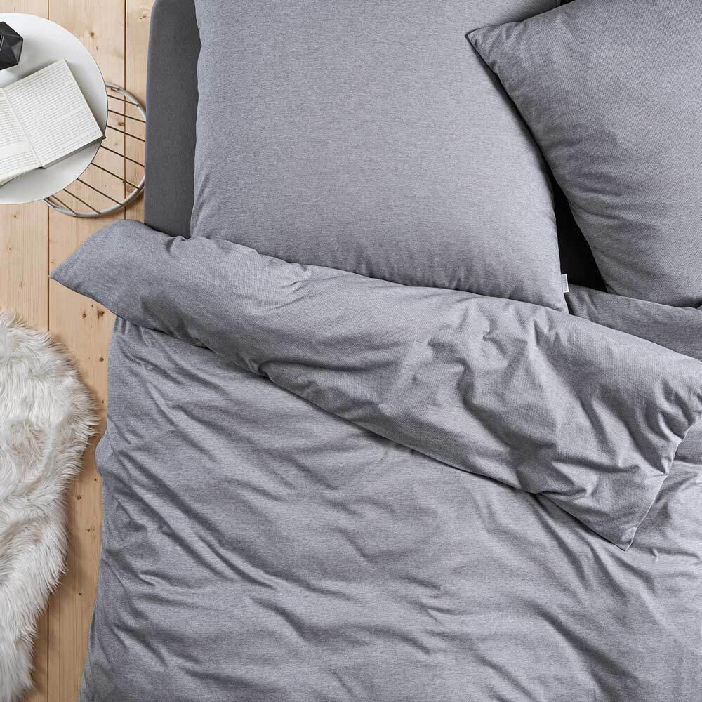 Постельное белье 2 спальное евро Estella Takoma 6873-810 grey серое