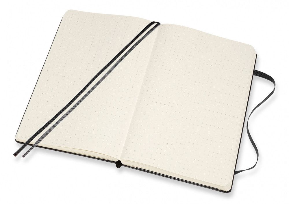 Блокнот Moleskine Classic Expended Large пунктир твердая обложка (QP066EXP)