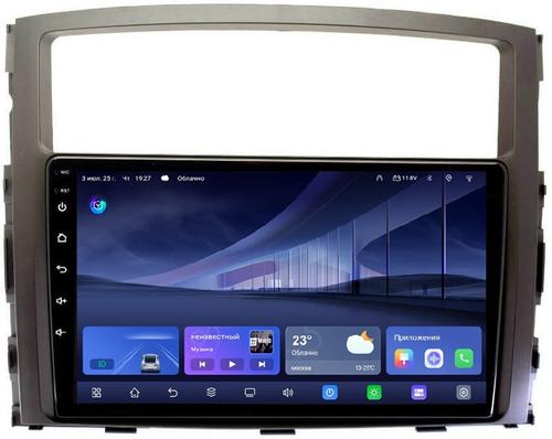 Магнитола для Mitsubishi Pajero 4 2006-2022 - Kuberg QLed, Android 14, TS105, Быстрейшая, CarPlay, SIM-слот