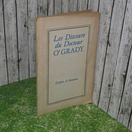Книга "Les Discours du Docteur O'GRADY"