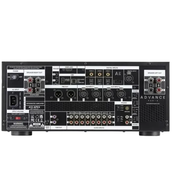 Advance Paris Apex A12 Black