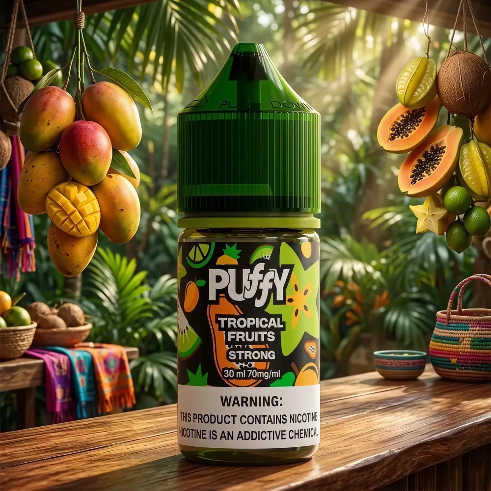 PUFFY – Tropical Fruit (30ml, 5% nic)