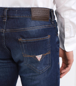 джинсы miami GUESS - темно-синий(M2YAN1 D4Q41)