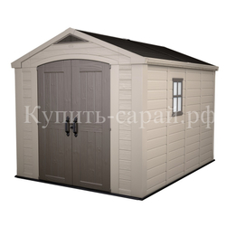 Пластиковый хозблок Keter Factor 8x11