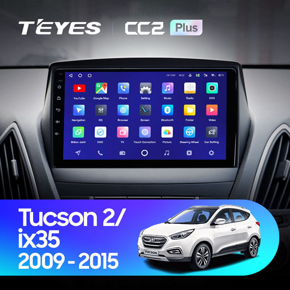 Teyes CC2 Plus 9" для Hyundai Tucson, ix35 2009-2015