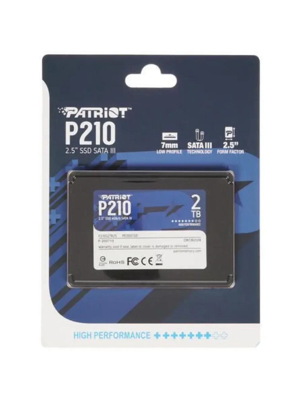 2 ТБ 2.5" SSD накопитель Memory P210 P210S2TB25