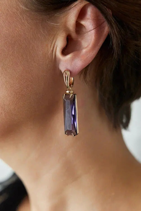 HMG 1313 Violet Серьги арт.0890