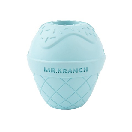 Игрушка Mr.Kranch для собак Мороженое 8*9 см с ароматом курицы голубая