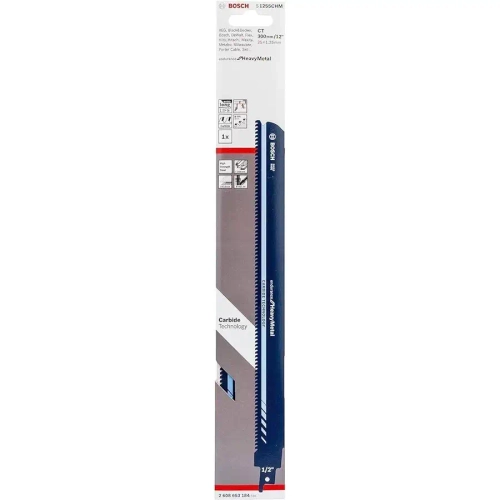 Сабельное полотно S 1255 CHM BOSCH 2608653184