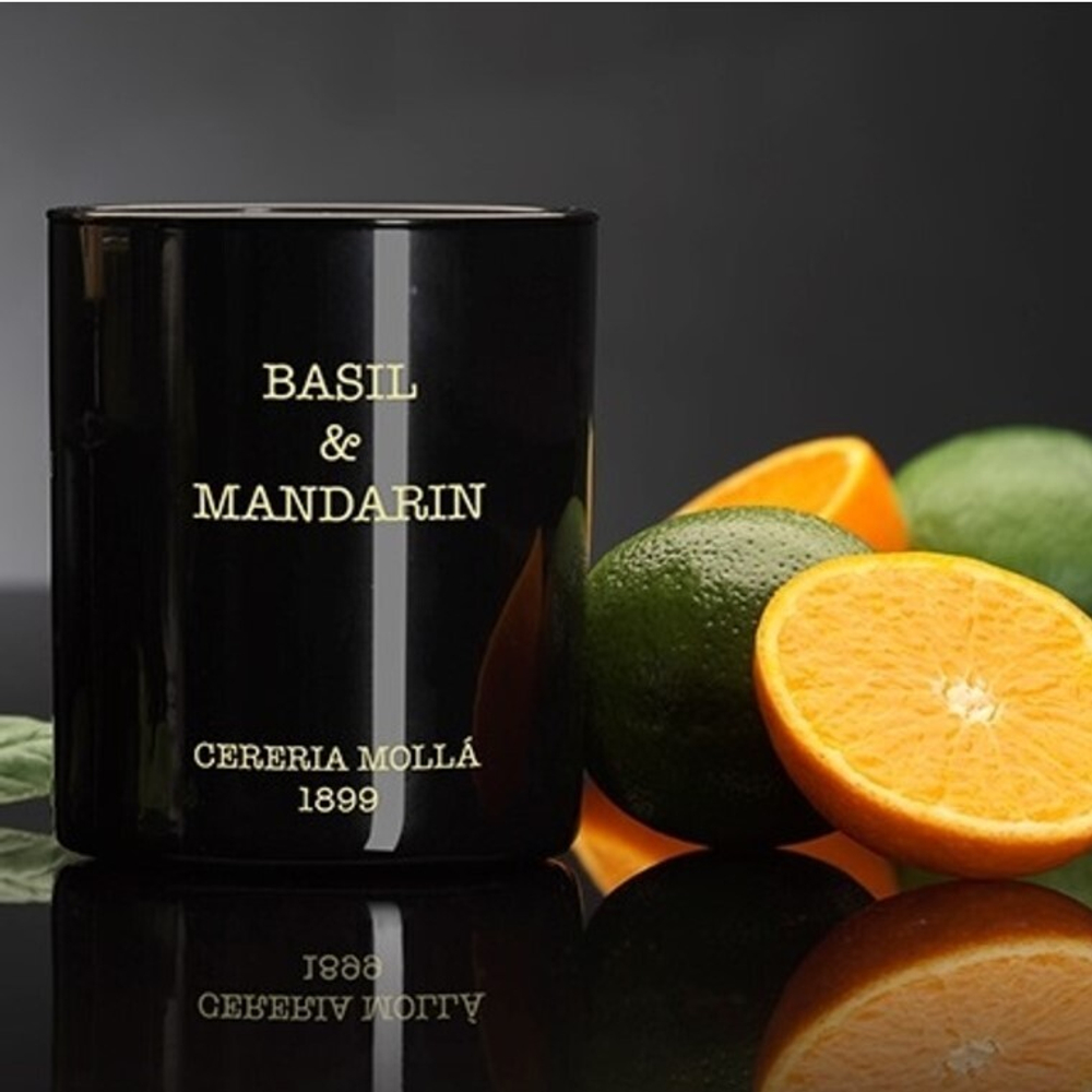 Свеча CERERIA MOLLA Basil & Mandarin / Базилик и Мандарин
