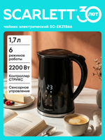 Чайник SCARLETT SC-EK 21 S66 черный