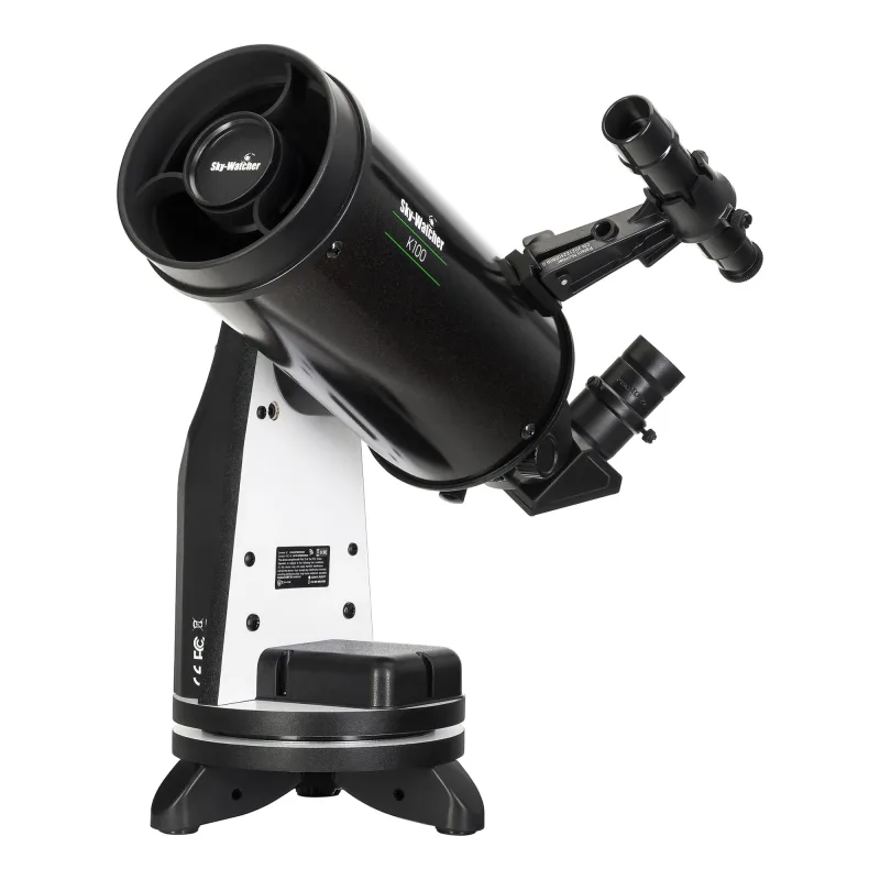 Телескоп Sky-Watcher K100 mini Virtuoso GTi, настольный - вид спереди на настольной монтировке
