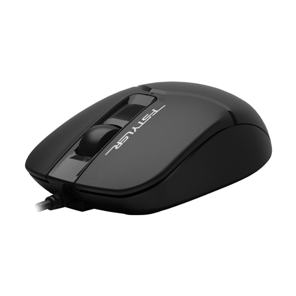 Мышь A4Tech Fstyler FM12S, черная, USB, Бесшумная