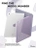 Чехол книжка для iPad 7/8/9 10,2"Gurdini Slim Case полиуретановый лаванда