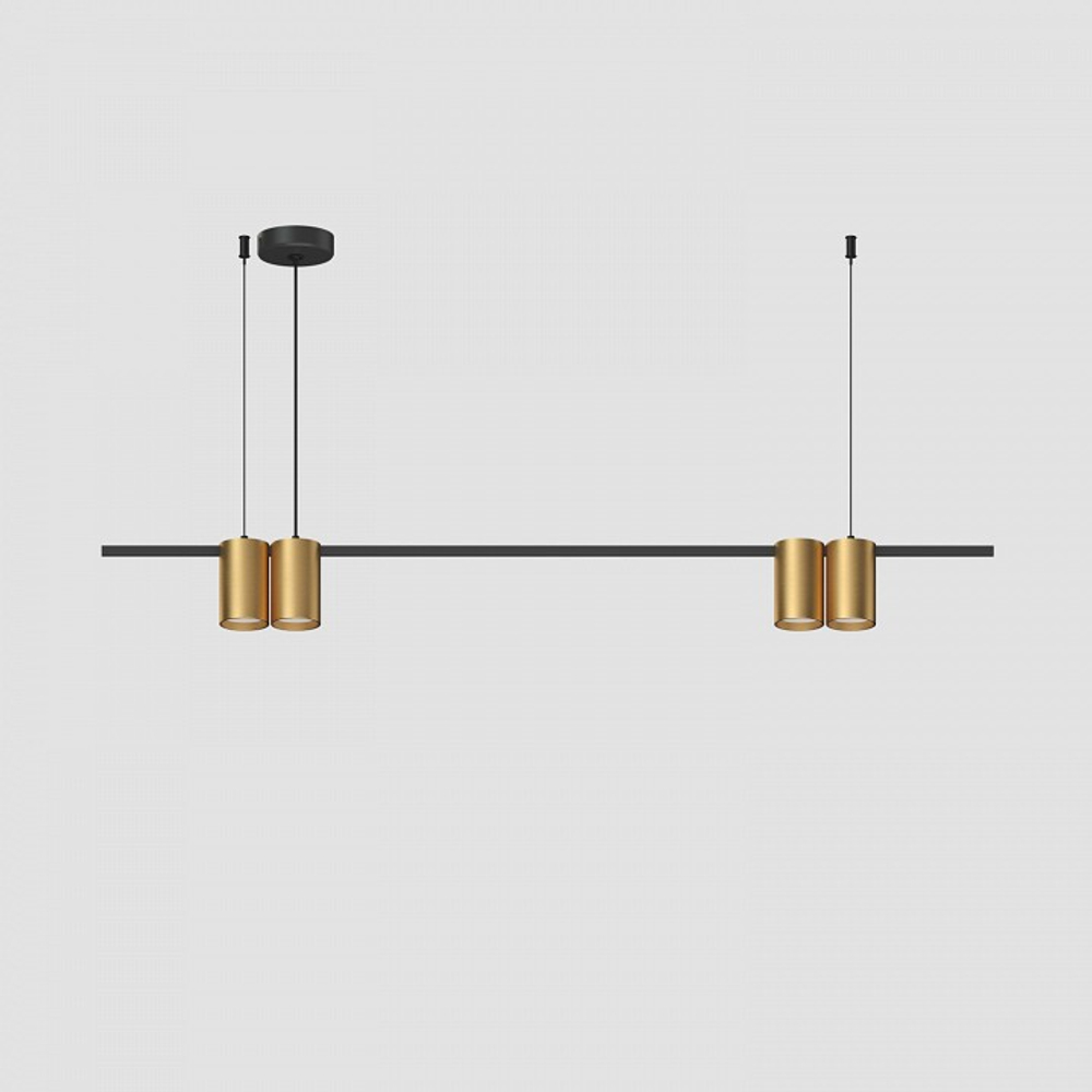 Подвесной светильник Denkirs Orbit DK4061-BK+SG