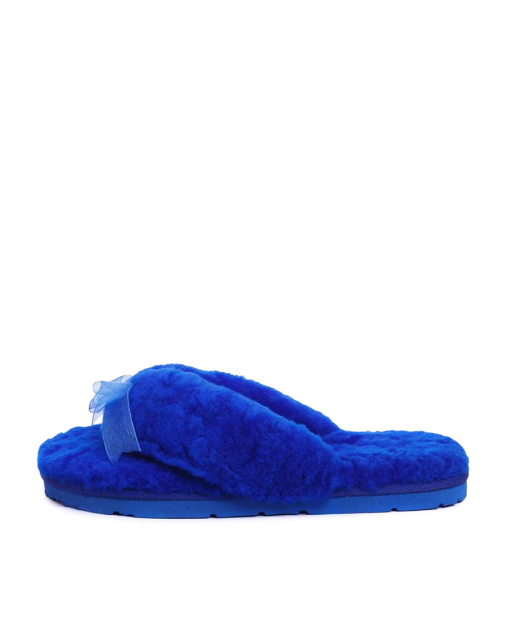FLUFF FLIP FLOP II-electric blue