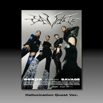 Альбом AESPA - Savage 1st Mimi Album HALLUCINATION QUEST Version