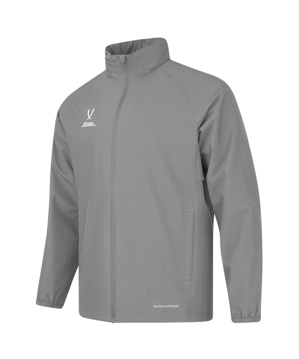 Куртка ветрозащитная JÖGEL PREMIER PerFormPROOF FZ Rain Jacket, серый