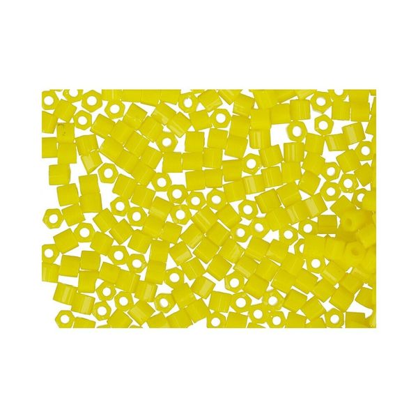 Бисер Toho 11/0 Hexagon 3 (2.2 мм), 25 г (5х5 г), 0042 лимонный