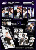 Альбом NCT 127 - WALK (Walk Crew Character Card Ver. SMARTALBUM)