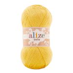 Пряжа Alize (Ализе) Bella 100 / уп.5 мот. по 100 г, 360м, 110 лимонный A