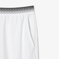 Мужские теннисные шорты Lacoste Tennis x Daniil Medvedev Mesh Shorts - white