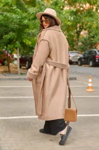 Дубленка двусторонняя УК-5862-3 Фабрика Моды