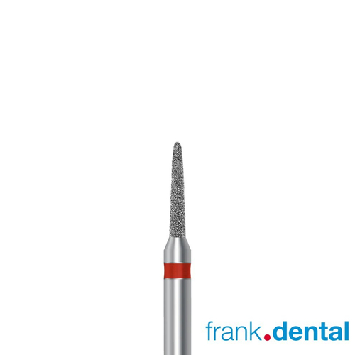 Бор алмазный красный Frank Dental типа FG - D.877K.010.F.FG