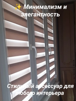 Рулонные шторы День-Ночь 50х120 см