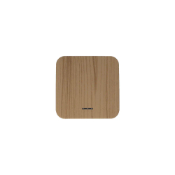 BLANCA О/У 1-клавишный ВЫКЛЮЧАТЕЛЬ (сх.1) с подсветкой, ИЗОЛ.ПЛ., 10А, 250В, ЯСЕНЬ