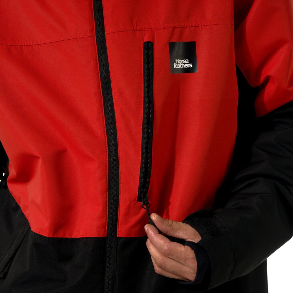 Куртка Horsefeathers RECON JACKET (red/black)