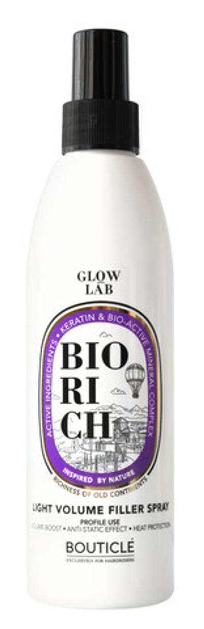 Несмываемый спрей уплотнитель для придания объема - Bouticle Biorich Light Anti-Static Volume Spray 250 мл