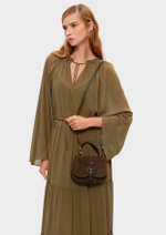 Сумка COCCINELLE Mavery Suede Bi