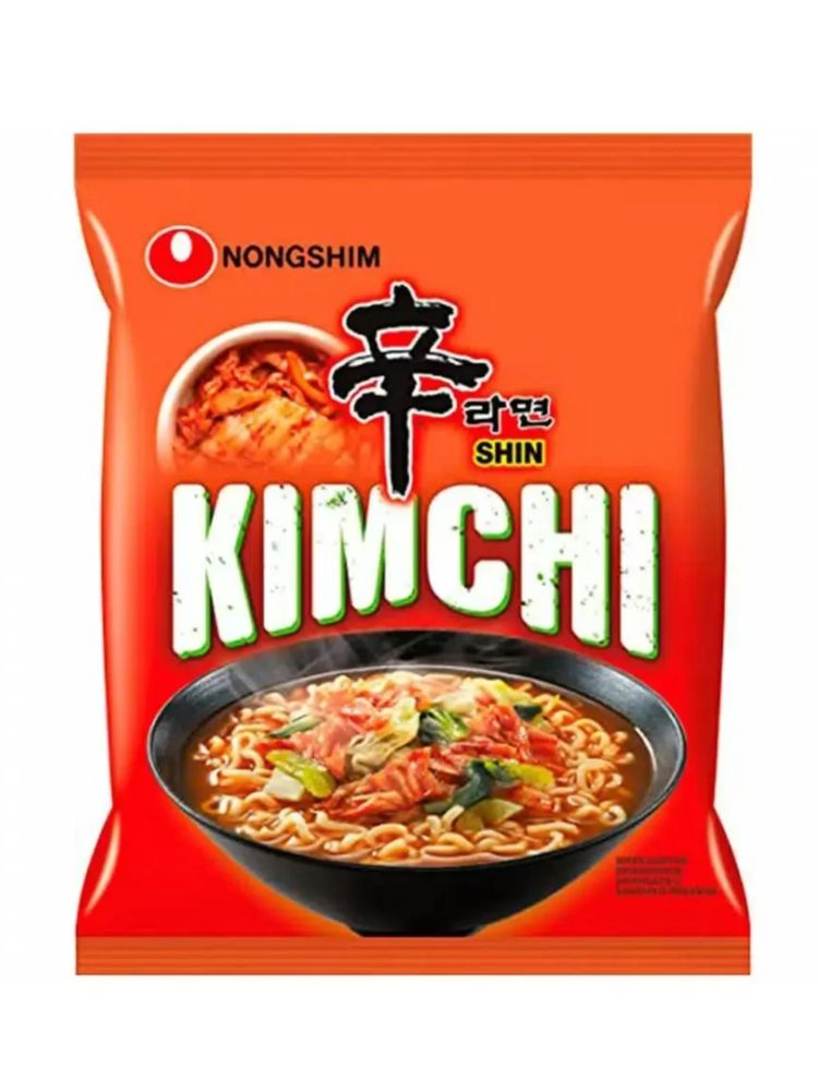 Лапша Nongshim Shin Ramyun Kimchi 120 г 5 шт