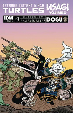 Teenage Mutant Ninja Turtles Usagi Yojimbo WhereWhen #3 (Cover A)