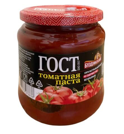 Буздякский Томатная паста 500гр/8 ст/б твист