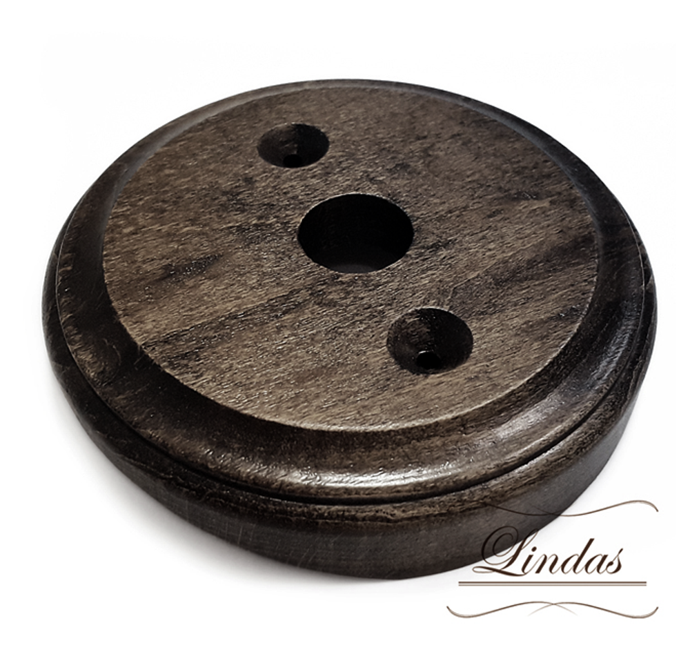 Накладка для распред. коробки на бревно универсальная, Венге Lindas 25865