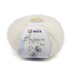 Пряжа Astra Premium (Астра Премиум) Воздух (Air) / уп.3 мот. по 50 г, 140 м, 03 белый
