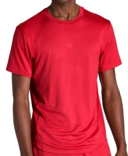 Мужская теннисная футболка Wilson Everyday Performance - varsity red