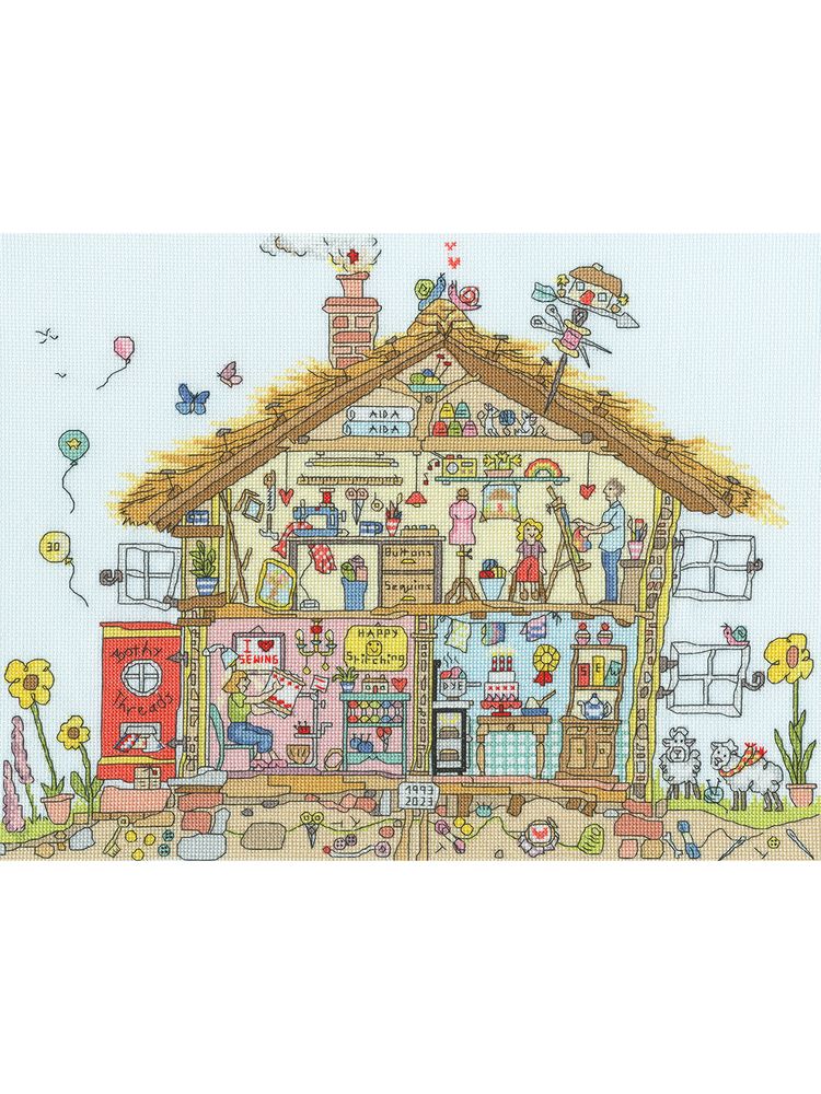 Набор для вышивания нитками Bothy Threads Craft Home Набор для вышивания нитками Bothy Threads Craft Home