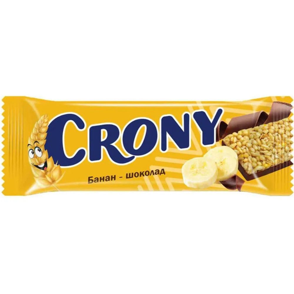 Батончик-мюсли Crony Банан и Шоколад 50гр