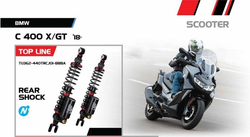 TU362-440TRCJ01-888A. Rear shock absorber YSS, For BMW C400 X/GT 2018>up