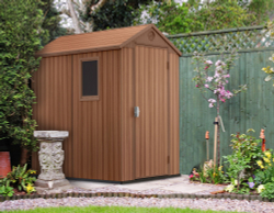 Пластиковый сарай Keter Darwin 4x6 brown