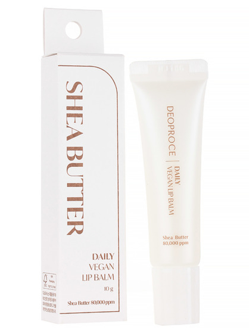 DEOPROCE SHEA BUTTER DAILY VEGAN LIP BALM