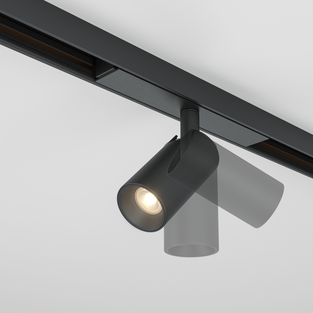 Магнитный трековый светильник Maytoni Focus Led TR176-1-3WTW-M-B