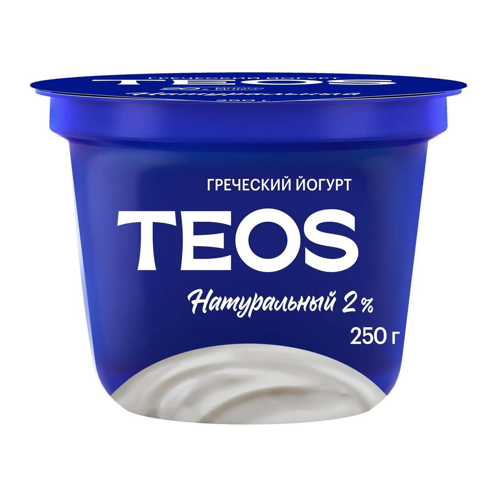 Йогурт "Греческий TEOS" Савушкин 250 гр