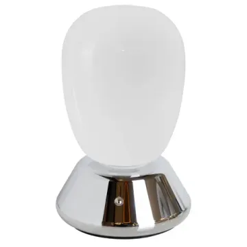Настольная лампа диммируемая 10W 3000K 807914 матовый/хром Uovo III Lightstar