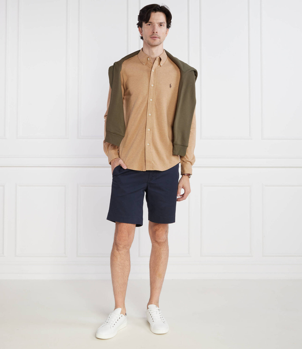 рубашка POLO RALPH LAUREN - светло-коричневый(710654408)